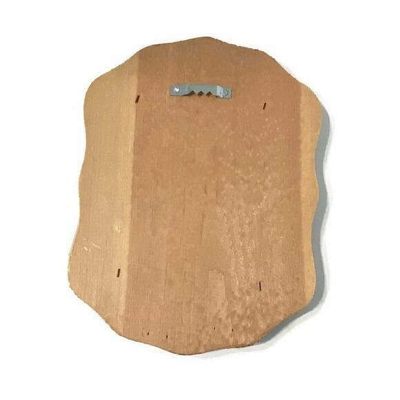 Betsey Clark Plaque Signed 70s Decoupage Vintage Grandma Kitchy Country Decor - Picture 6 of 7